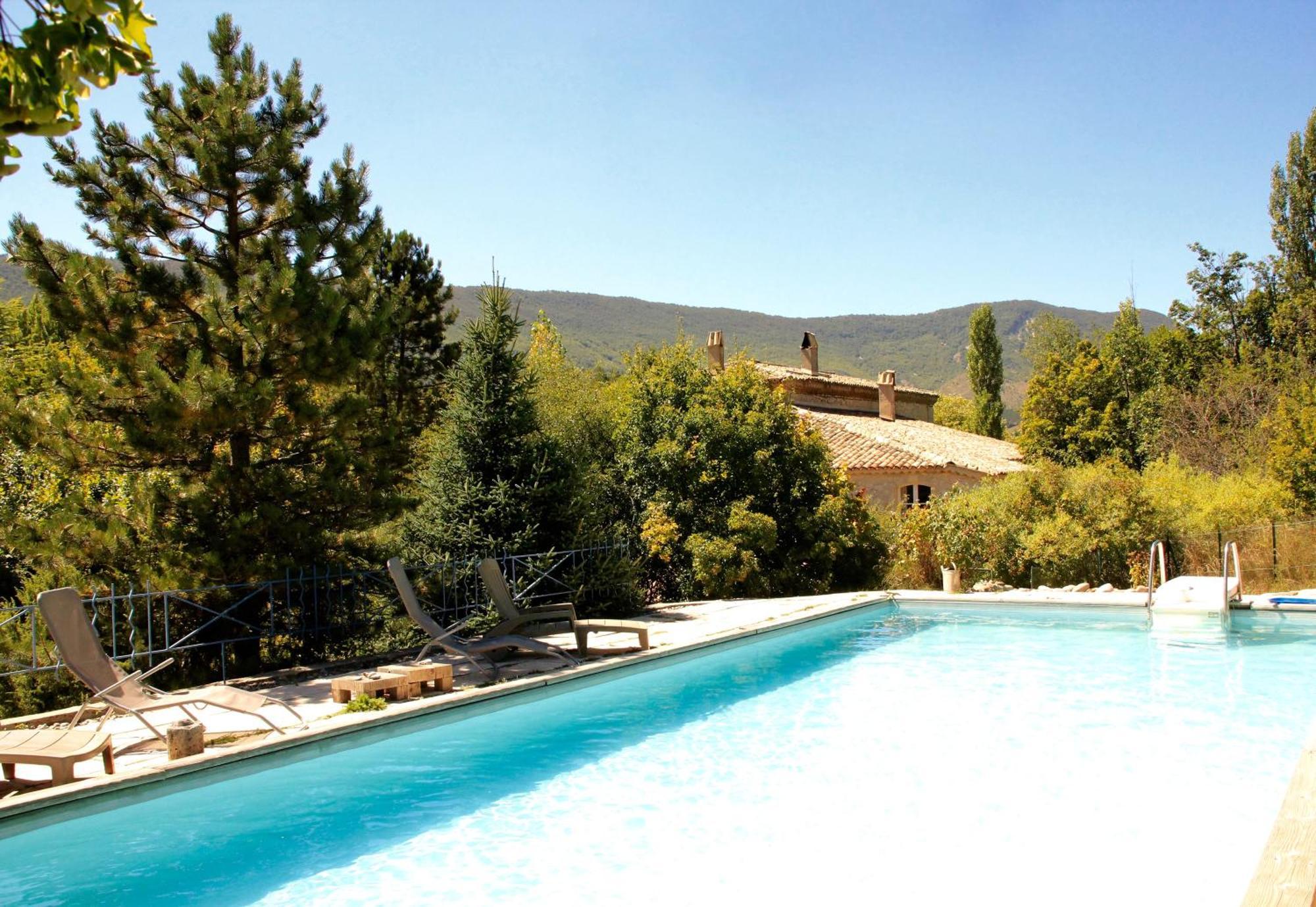 Le Moulin De La Viorne, Gite Avec Piscine Au Coeur De La Nature En Haute-Provence Les Omergues Dış mekan fotoğraf